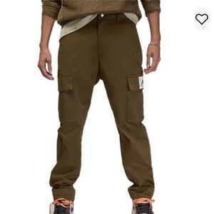 Air Jordan Essential Utility Cargo Khaki Straight Leg Pants Large